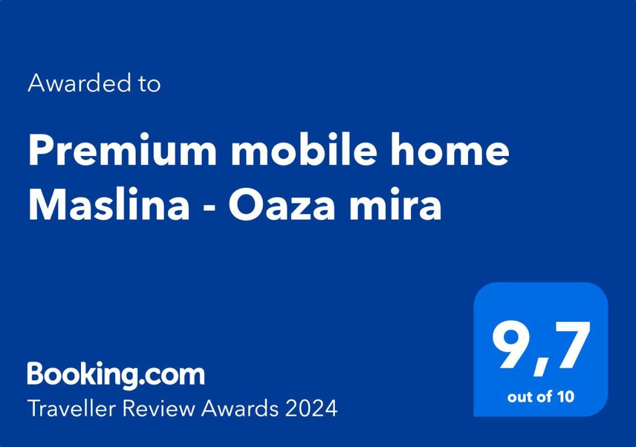 Premium Mobile Home Maslina - Oaza Mira Drage Exterior photo